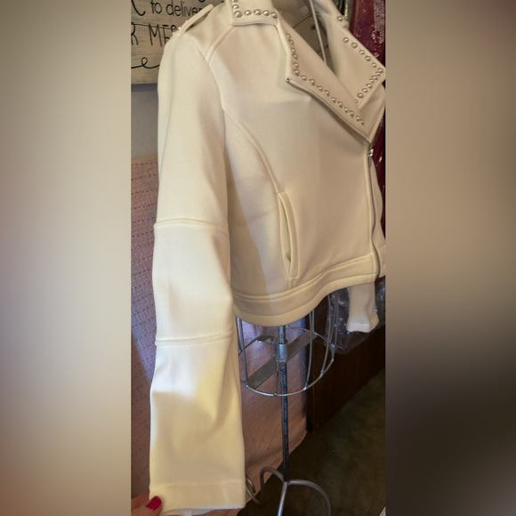 Cupcakes and Cashmere Wesley Moto style Jacket from Saks off 5th. - Picture 3 of 4